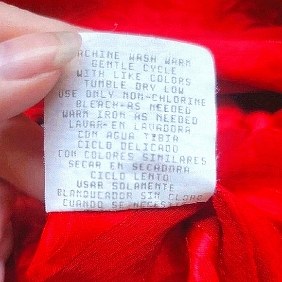 Vintage Lucie Ann II Red Slip Dress Nightgown Medium - Picture 10 of 10